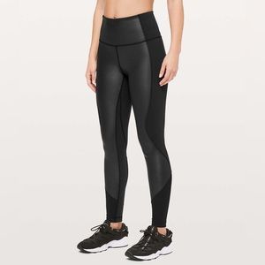Lululemon Wunder Under High-Rise Tight *Shine 28"